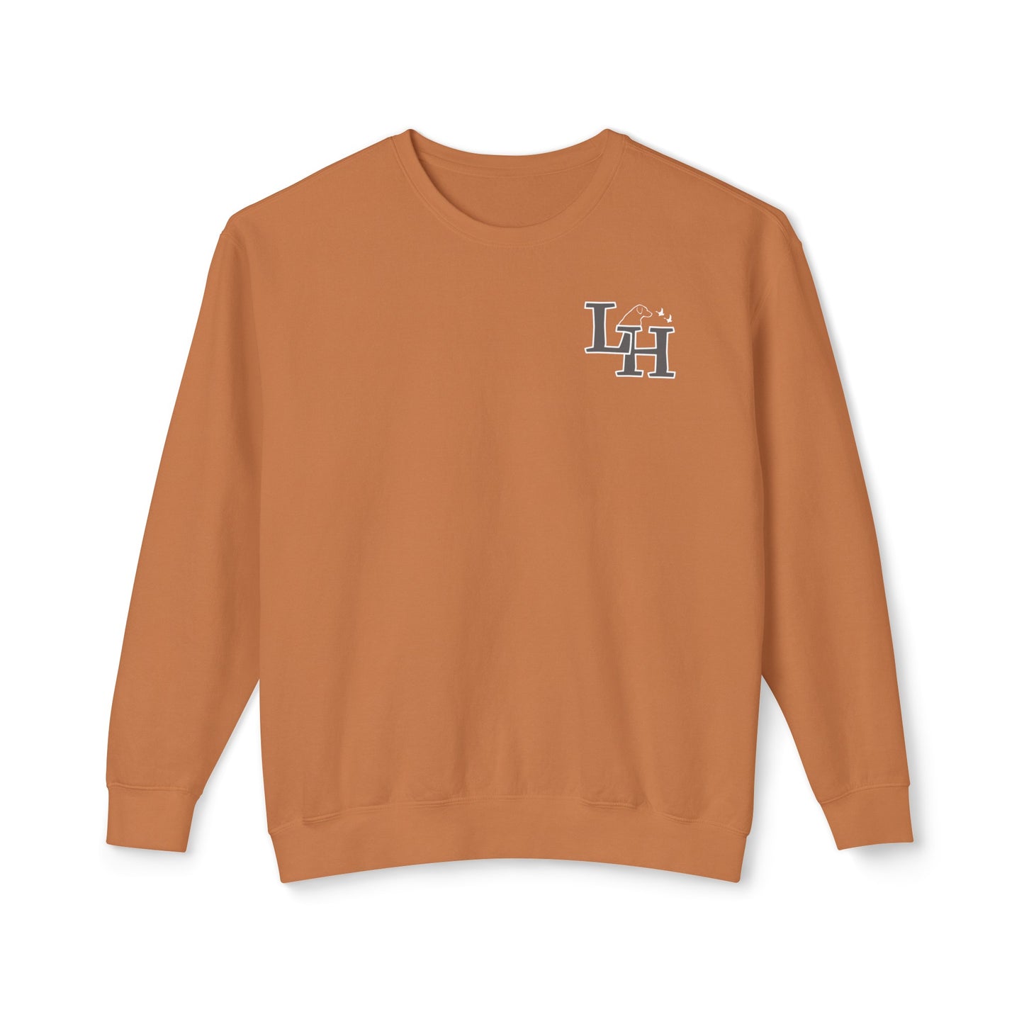 Long Hollow Retrievers - Comfort Colors - Adult Crewneck - Short Logo
