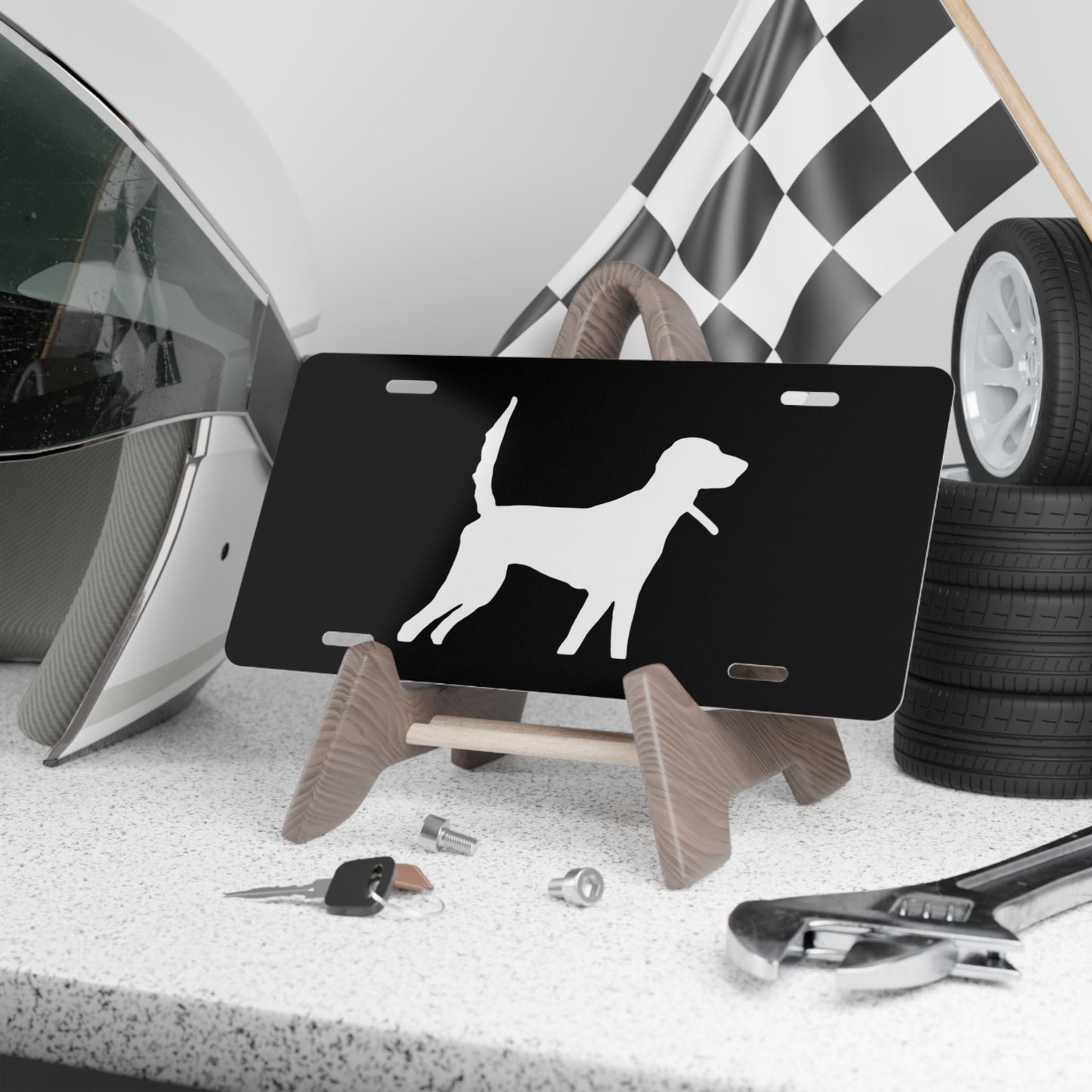 Long Hollow Bird Dogs - Vanity Plate - Setter