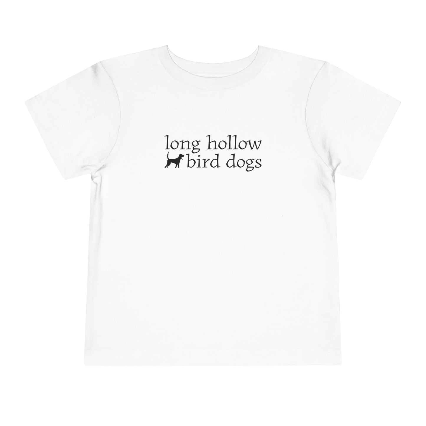 Long Hollow Bird Dogs - Toddler - Short Sleeve Tee - Full Logo