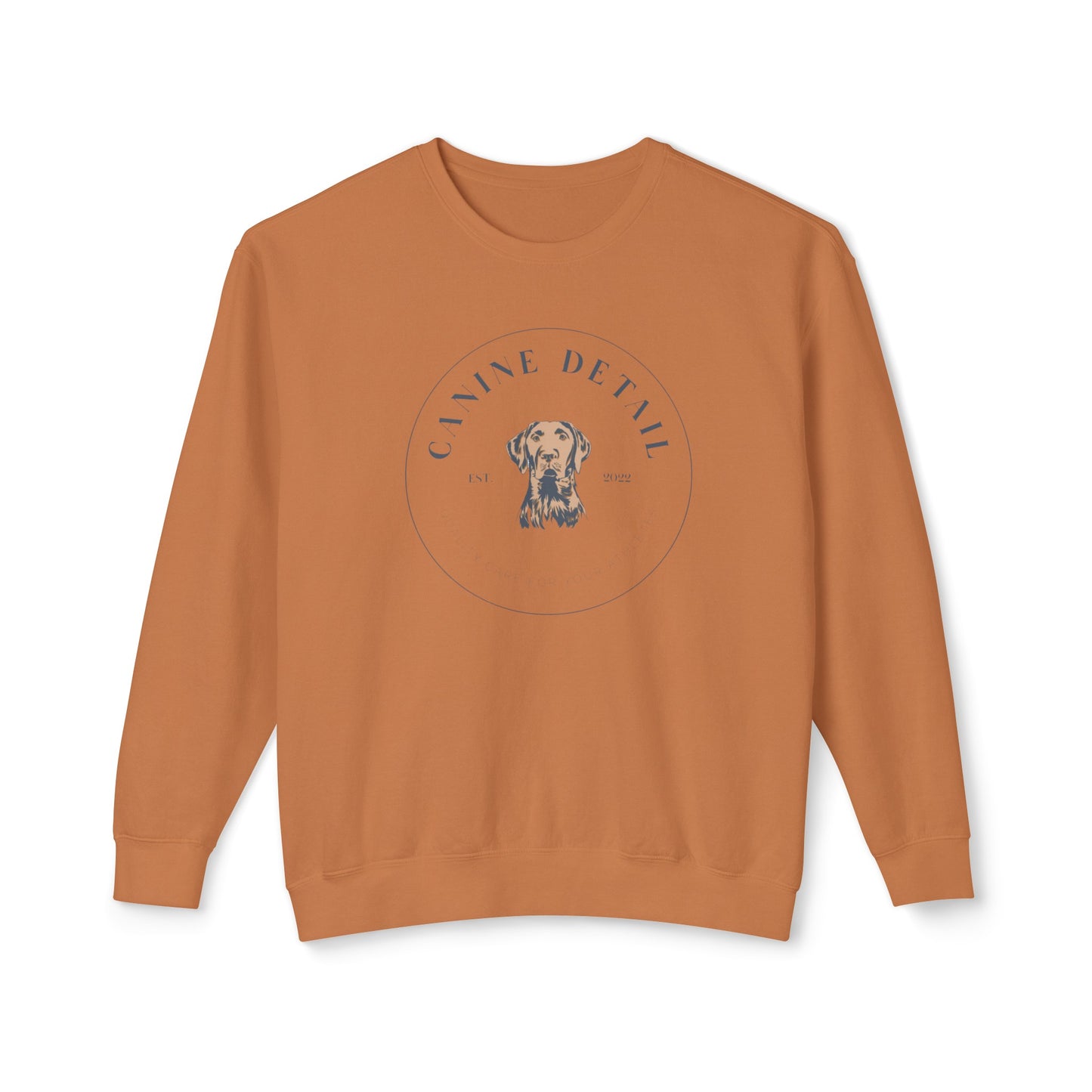 Canine Detail - Comfort Colors - Adult Crewneck - Round Logo