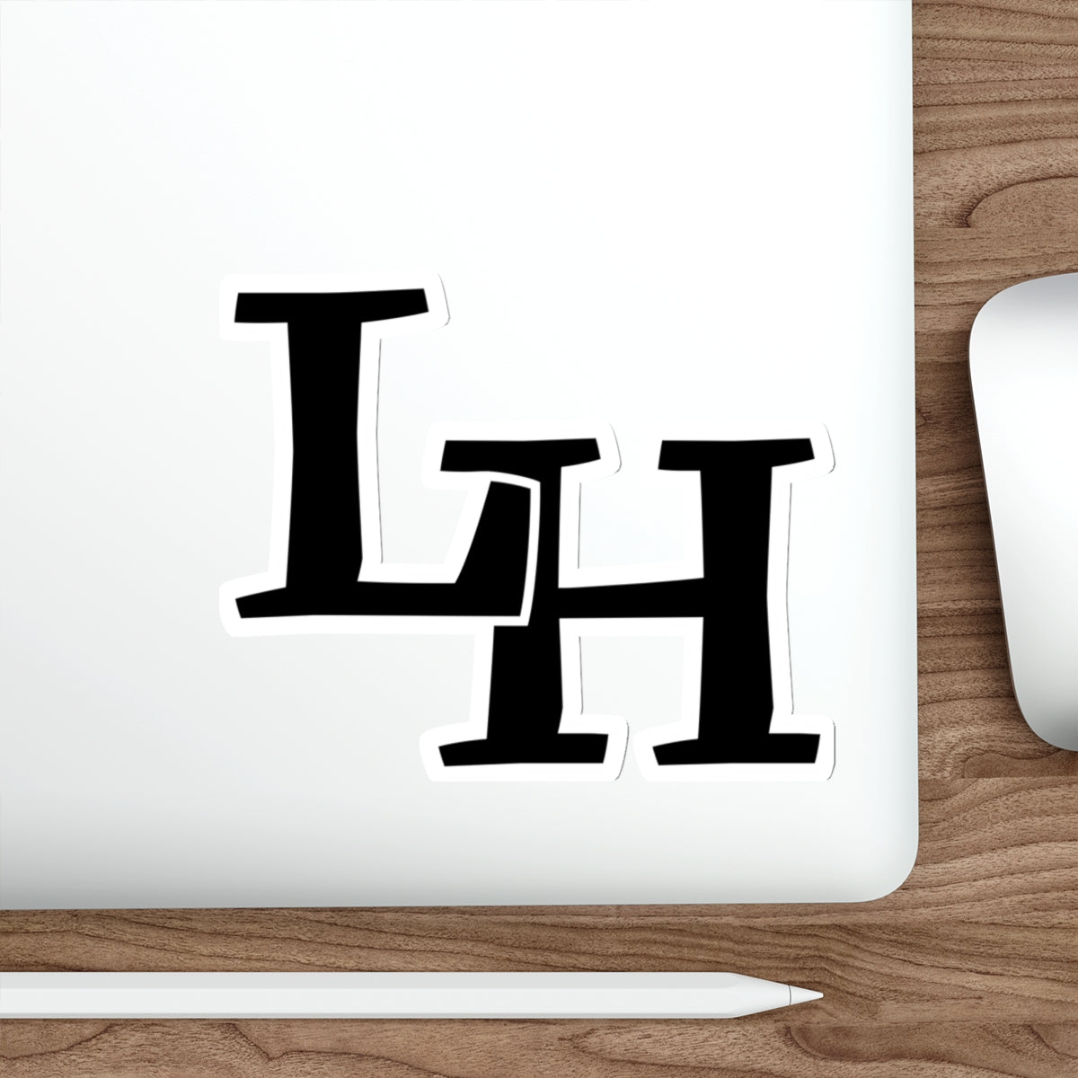 Long Hollow Sticker 6"