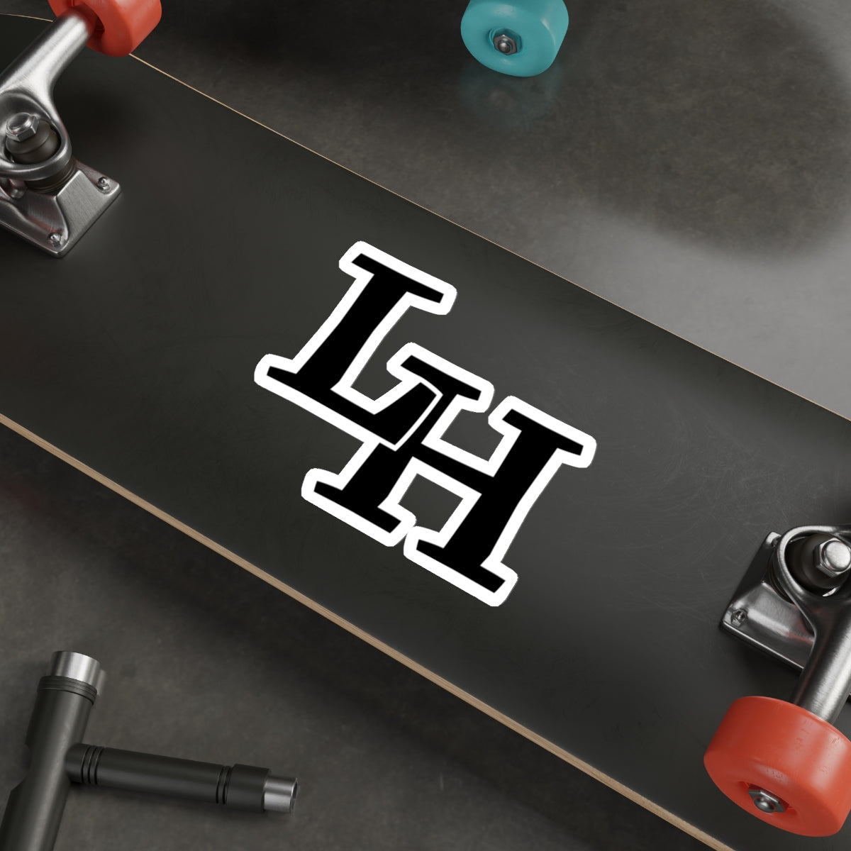Long Hollow Sticker 6"
