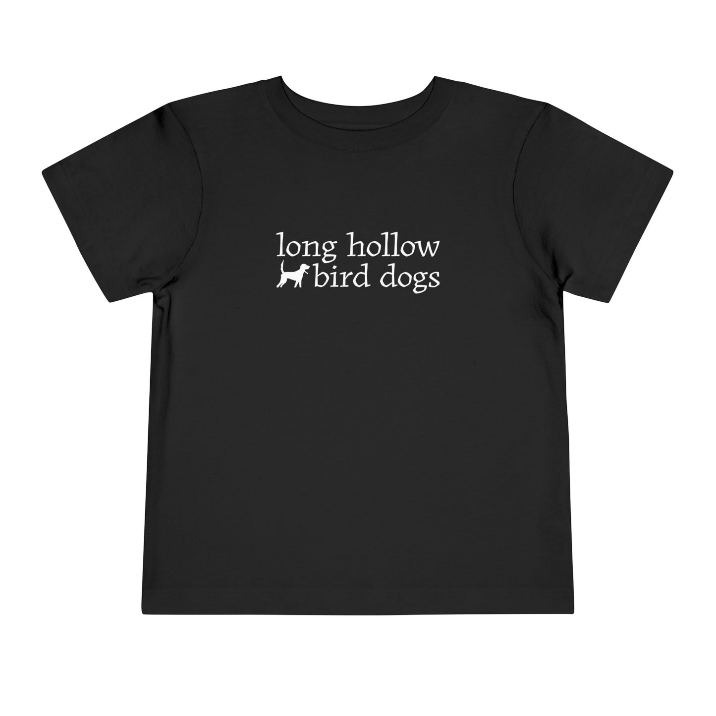 Long Hollow Bird Dogs - Toddler - Short Sleeve Tee - Full Logo