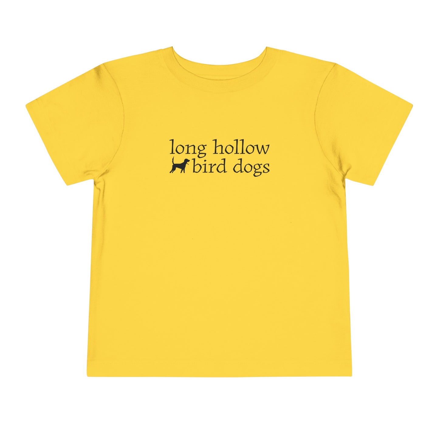 Long Hollow Bird Dogs - Toddler - Short Sleeve Tee - Full Logo