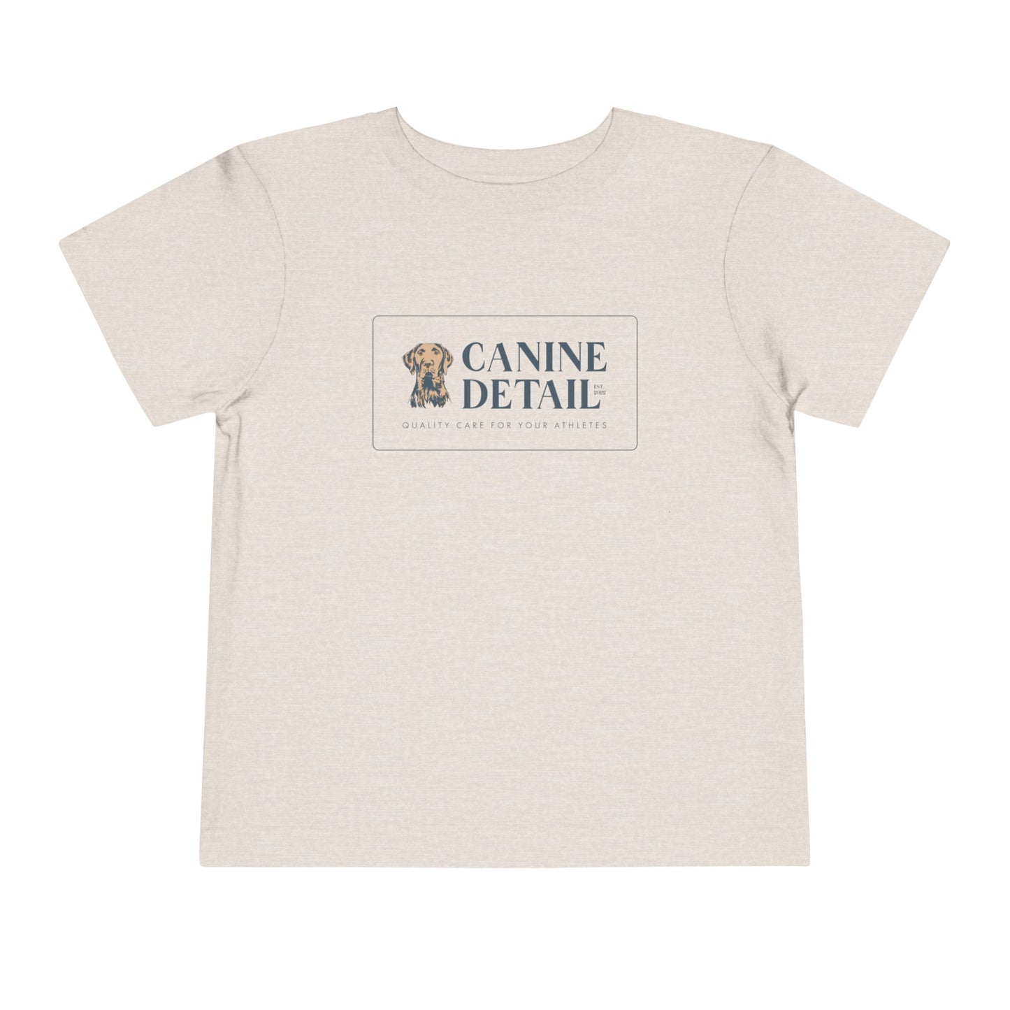 Canine Detail - Toddler - Short Sleeve Tee - Rectangle Logo