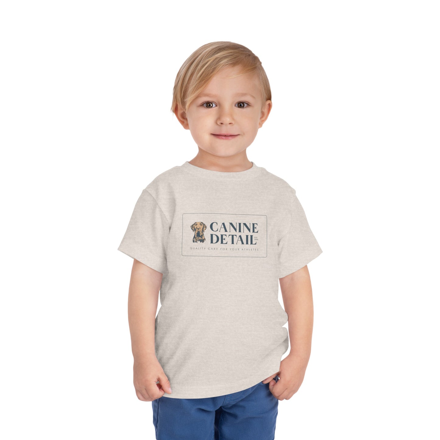 Canine Detail - Toddler - Short Sleeve Tee - Rectangle Logo