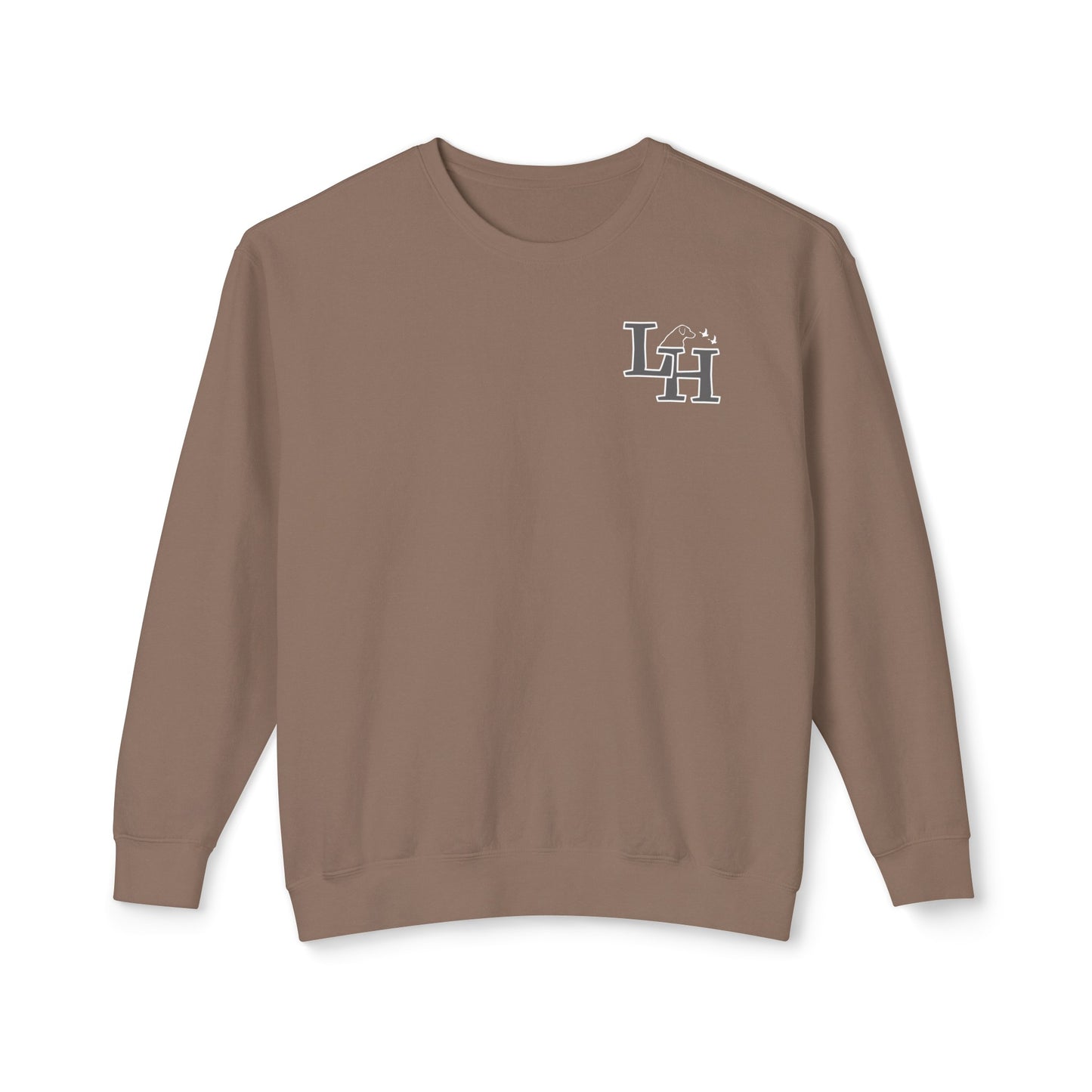 Long Hollow Retrievers - Comfort Colors - Adult Crewneck - Short Logo