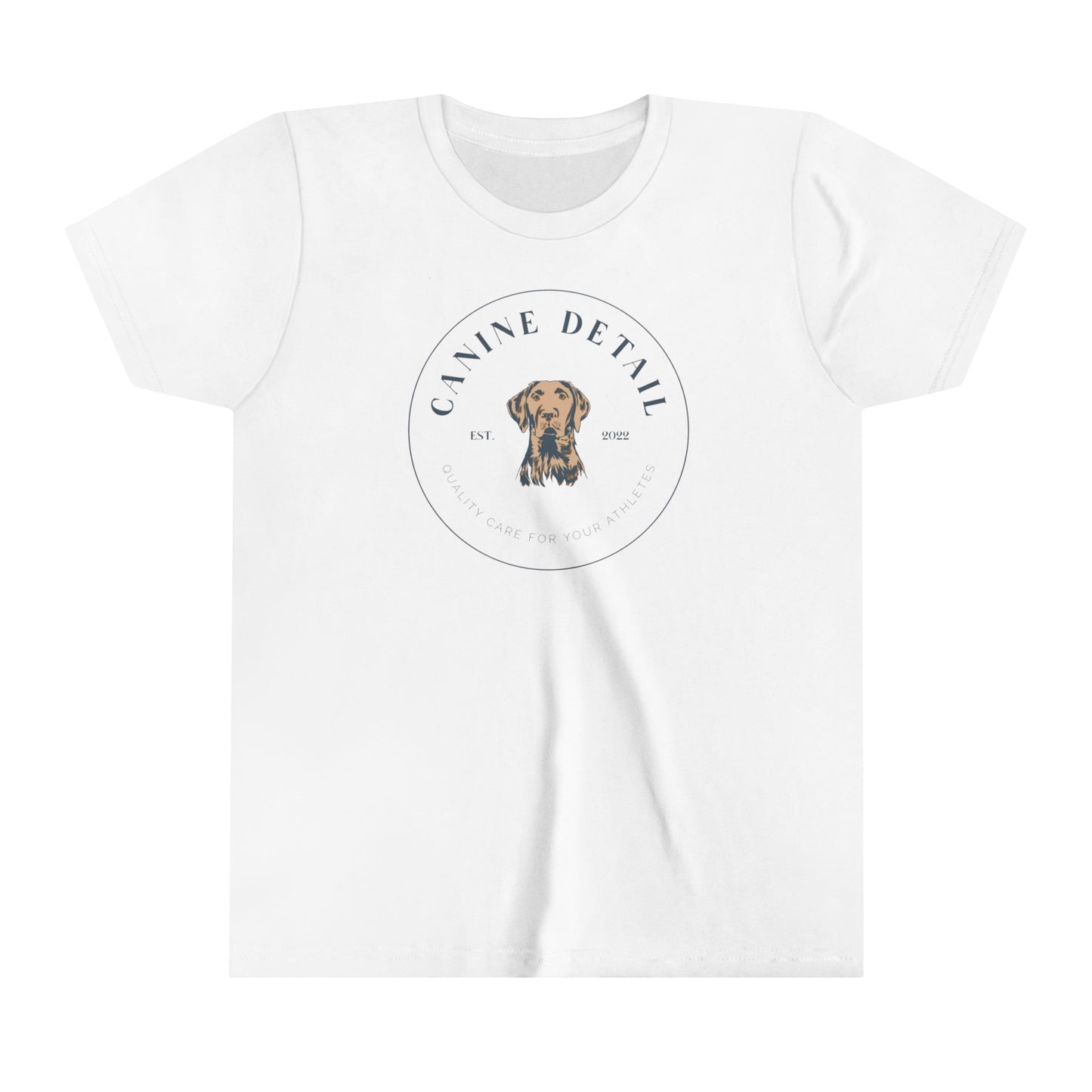 Canine Detail - Youth - Short Sleeve Tee - Round Logo