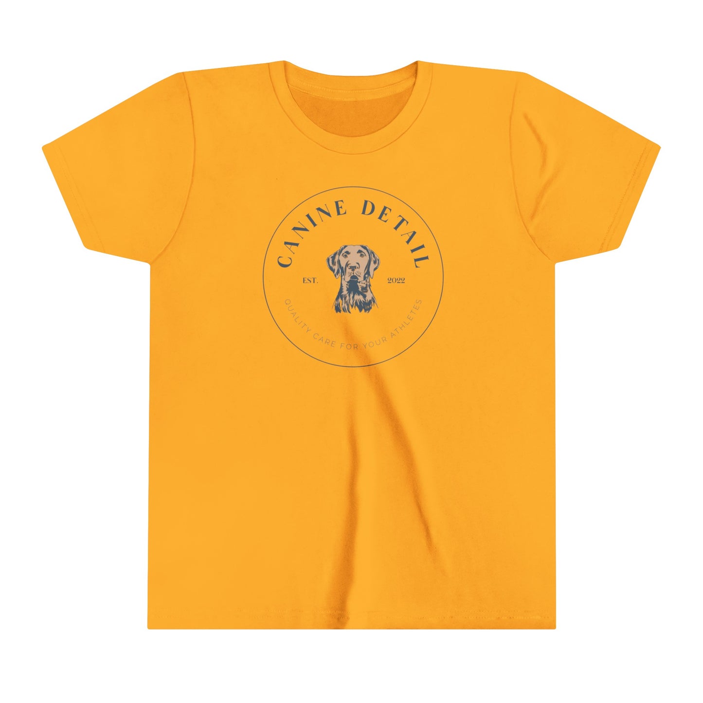 Canine Detail - Youth - Short Sleeve Tee - Round Logo
