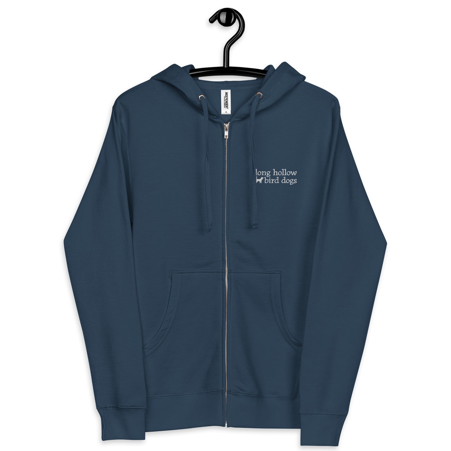 Long Hollow Bird Dogs - Adult - Independent Trading Zip Up Hoodie