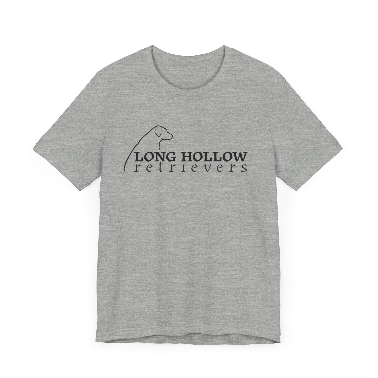 Long Hollow Retriever - Adult Bella Canvas Short Sleeve Tee -  100% Cotton