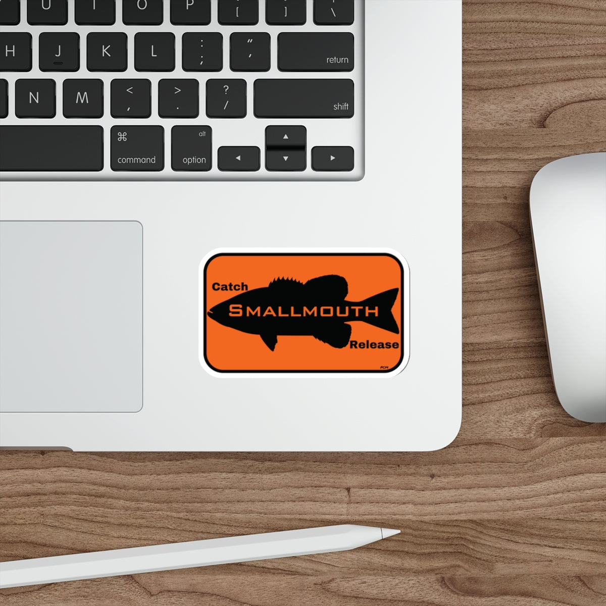 Smallmouth Catch and Release Die-Cut Sticker