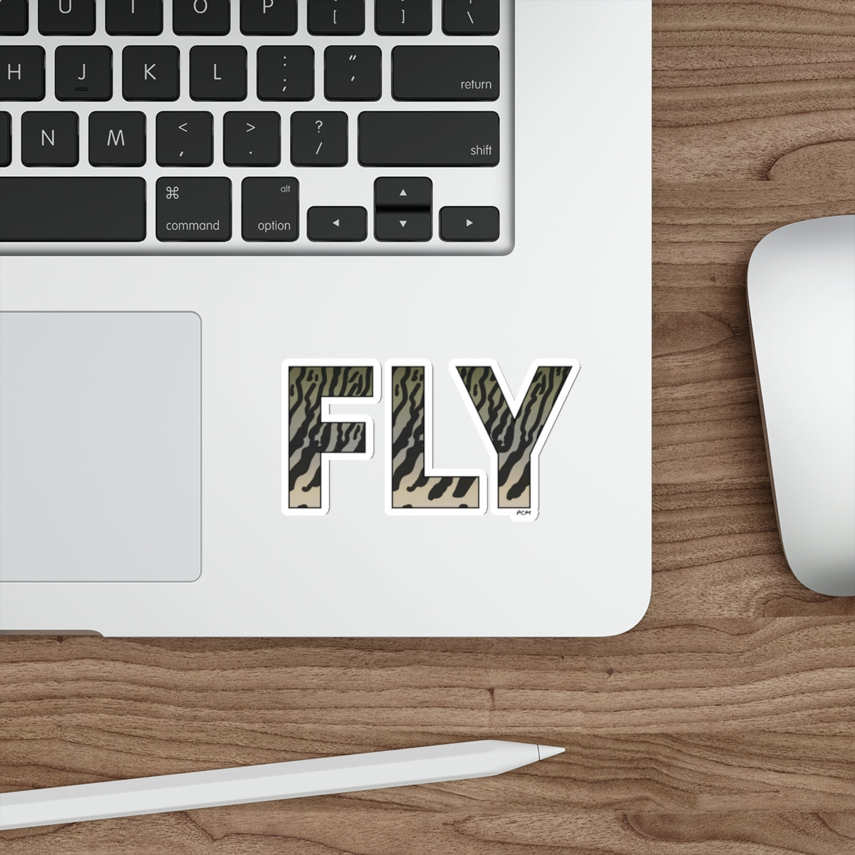 Musky FLY Die-Cut Sticker