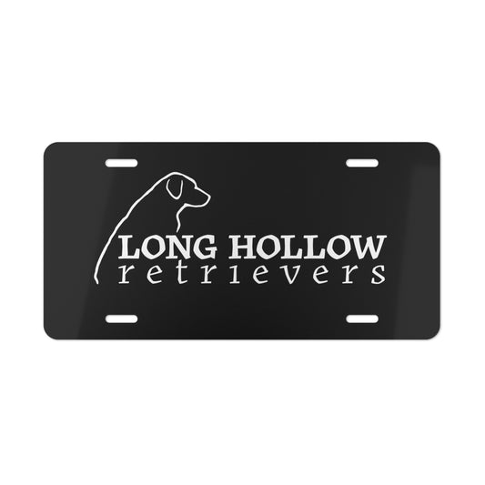 Long Hollow Retrievers - Vanity Plate