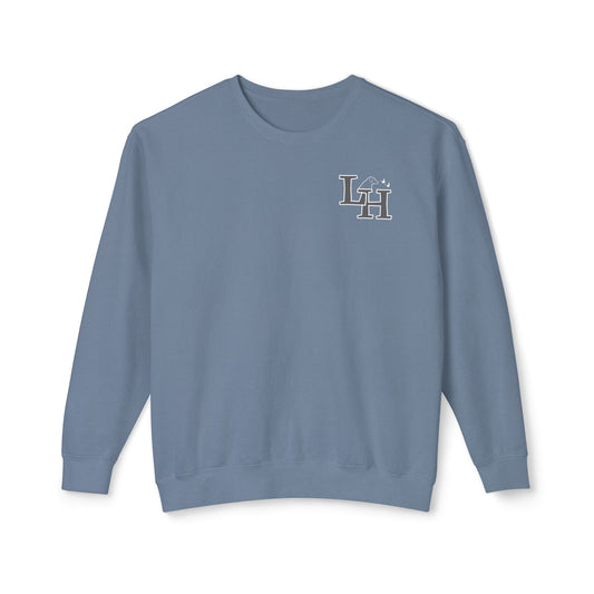 Long Hollow Retrievers  - Comfort Colors - Adult Crewneck - Short Logo