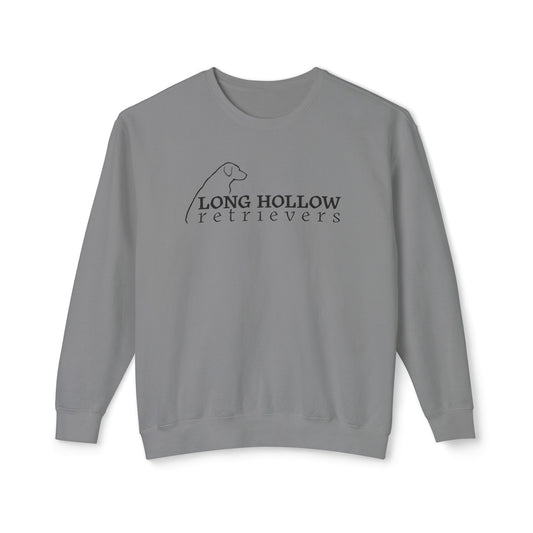 Long Hollow Retrievers  - Comfort Colors - Adult Crewneck - Full Logo