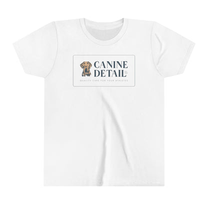 Canine Detail - Youth - Short Sleeve Tee - Rectangle Logo