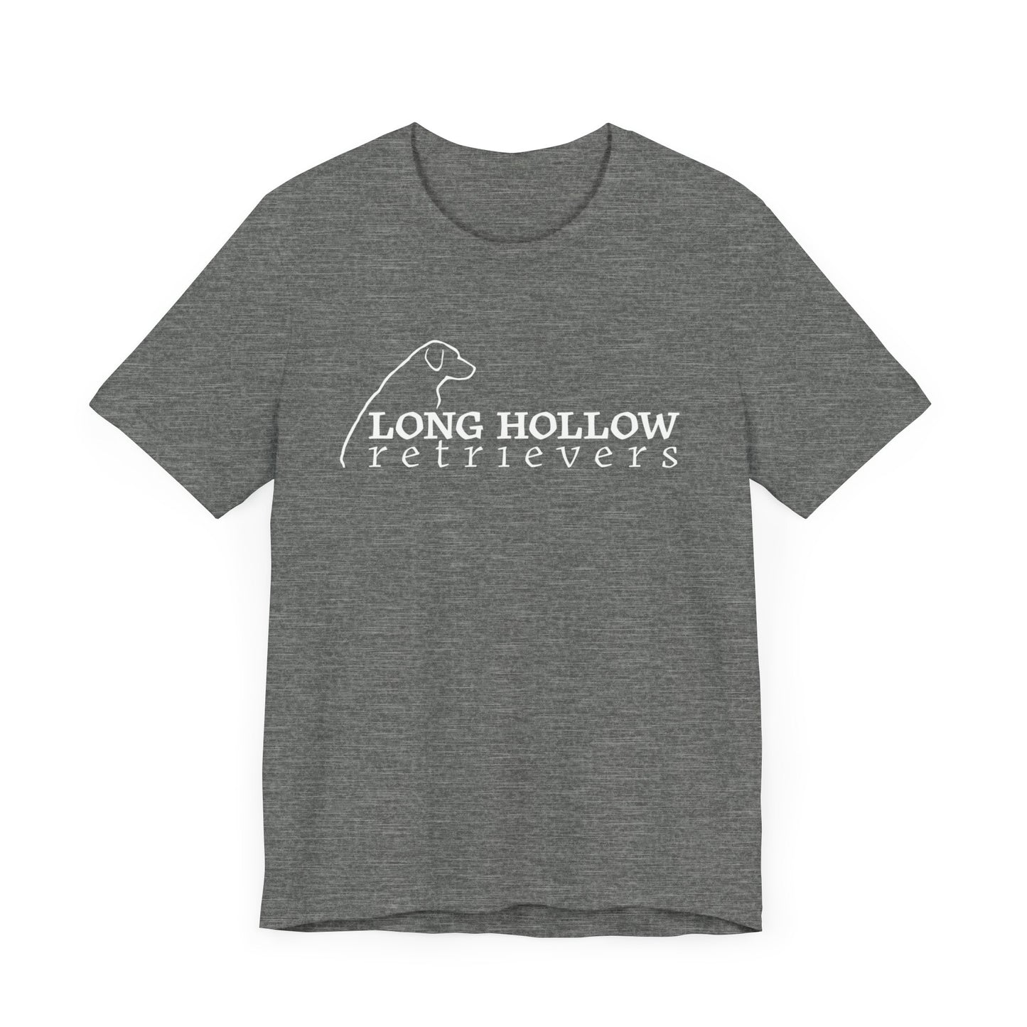 Long Hollow Retriever - Adult Bella Canvas Short Sleeve Tee -  100% Cotton