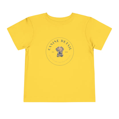 Canine Detail - Toddler - Short Sleeve Tee - Round Logo