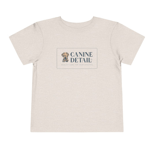 Canine Detail - Toddler - Short Sleeve Tee - Rectangle Logo