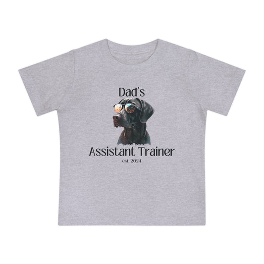 Long Hollow Retriever Dad's Assistant Trainer - Infant - Short Sleeve Tee