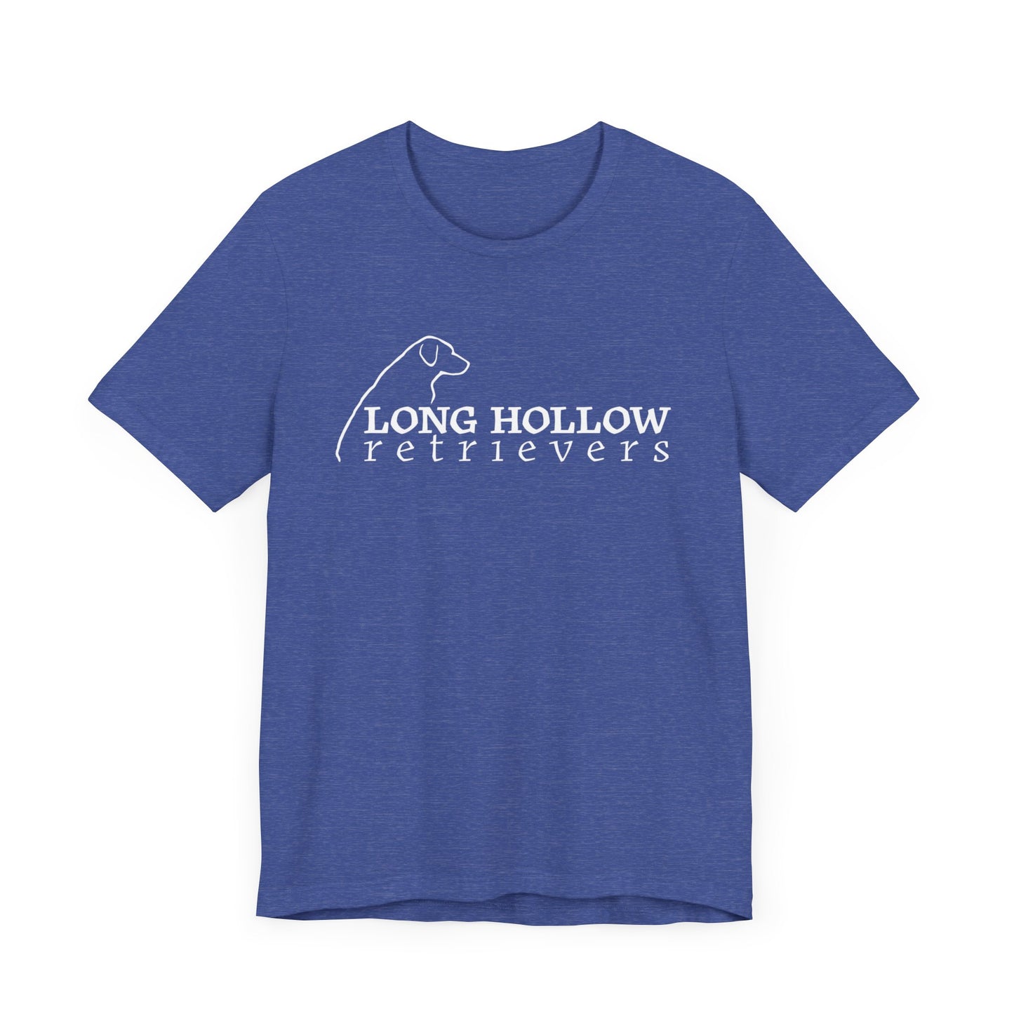 Long Hollow Retriever - Adult Bella Canvas Short Sleeve Tee -  100% Cotton